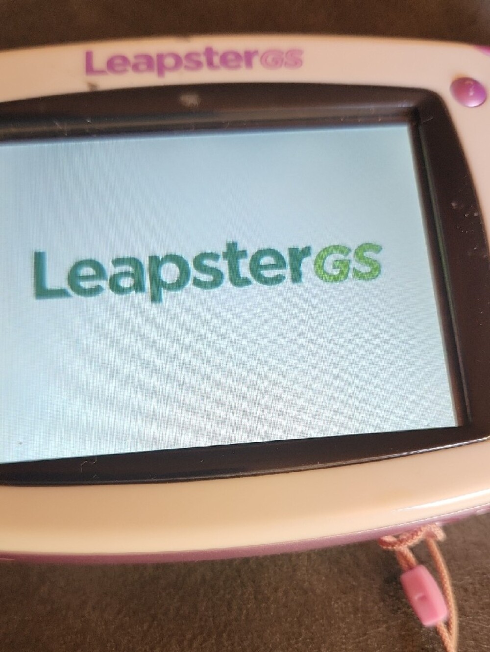 LeapFrog Leapster GS Handheld Learning Game Console - Pink & White With Tangled - Picture 4 of 9